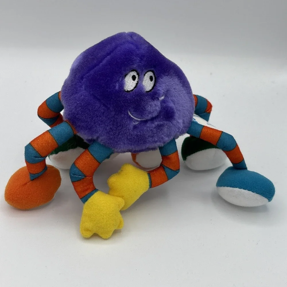 Soundprints Mother Goose ITSY BITSY SPIDER Finger Puppet Plush Mini Stuffed Toy - Picture 1 of 8